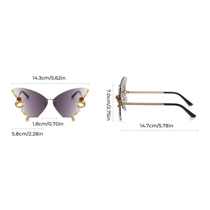 Butterfly sunglasses
