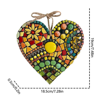 Skanto | Large Garden Mosaic Heart Decoration