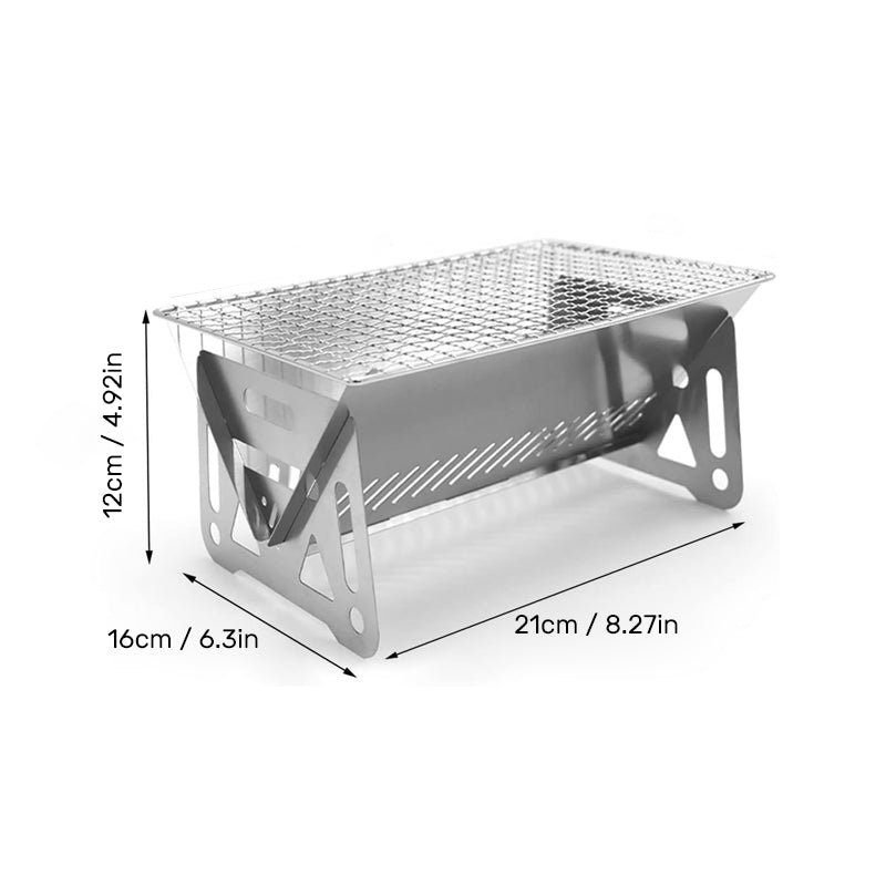 BowLift | Stainless steel foldable grill