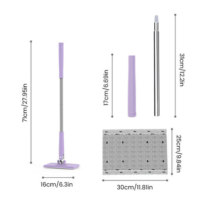 Skanto | Mini Mop with Dust Cloth Clip