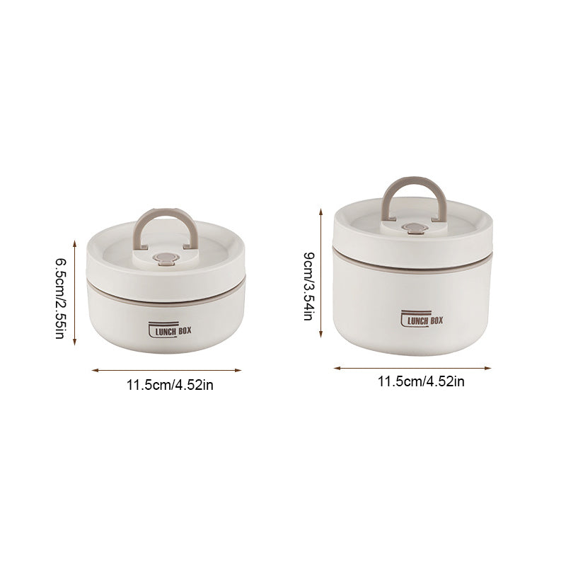 Portable insulated lunchbox set