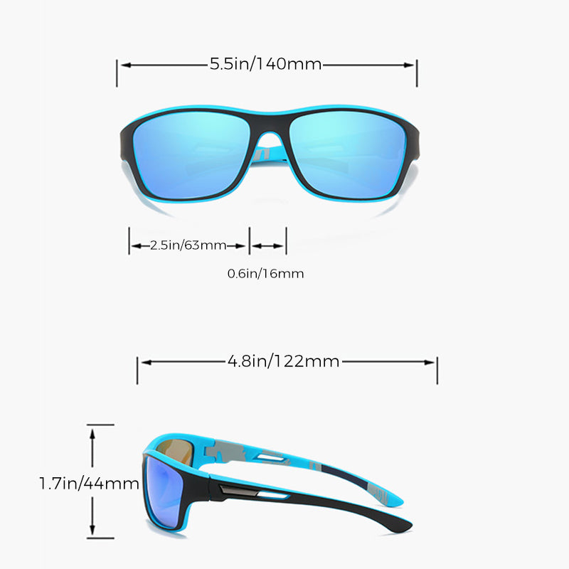 BowLift | Outdoor Sport Sunglasses with Anti-Glare Polarized Lens