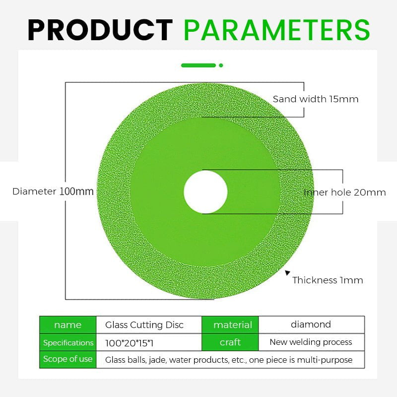 Brehn | Glass cutting disc