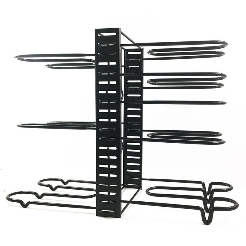 Skanto | SpaceFlex Adjustable Pot & Lid Organizer | Kitchen Organization & Flexibility