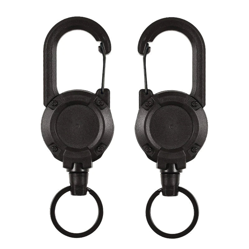 Skanto | Skanto Outdoor Automatic Retractable Wire Luya Tactical Keychain with Anti-theft