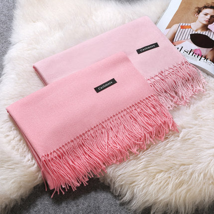 New Women's Winter Scarf, Monochrome Selection, Warm Classic Scarf