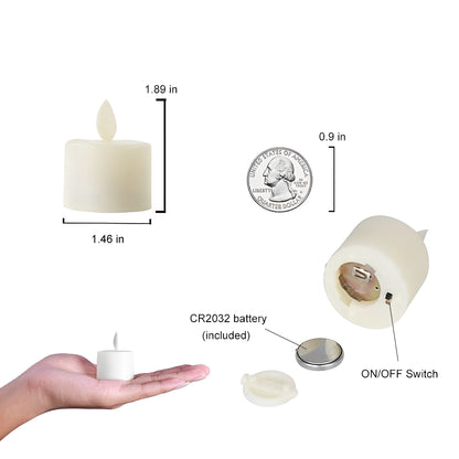BowLift | Electronic candle with moving flame | Wickless LED candle