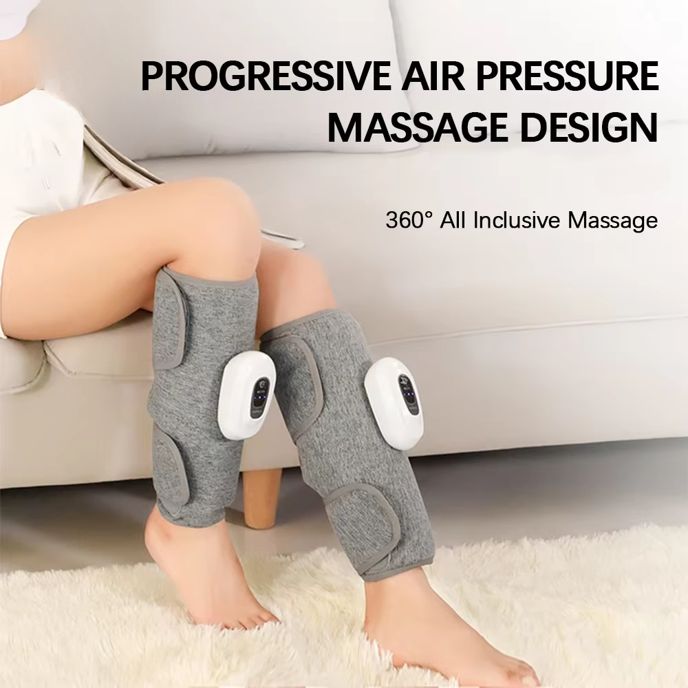 BowLift | Wireless Rechargeable Electric Leg Massager with Air Compression for Calf Relaxation and Muscle Recovery