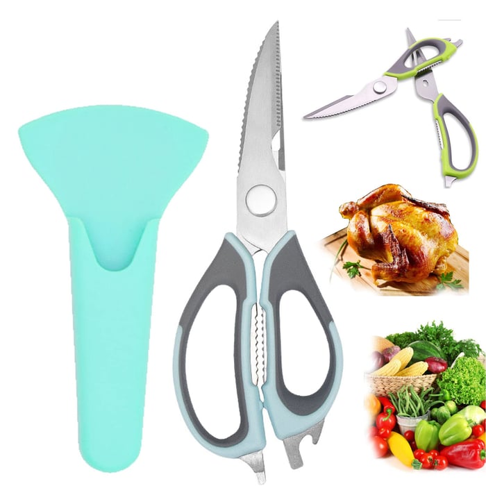 BowLift | ChefSecret – 5-in-1 multifunctional kitchen scissors for easy cutting