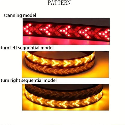 BowLift | 48-inch two-color LED tail light strip – Bright vehicle signal light