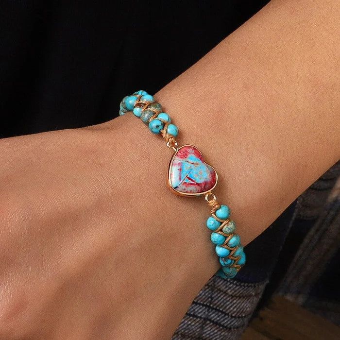 Skanto | Heart Jasper Bracelet