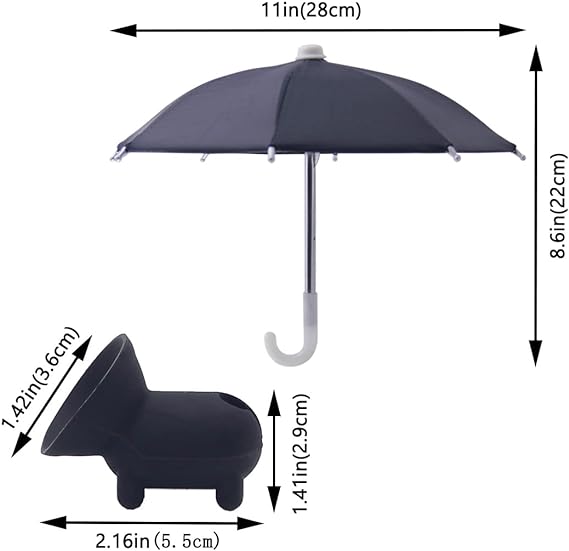 Phone Umbrella Suction Cup Stand for Sun | Bowlift