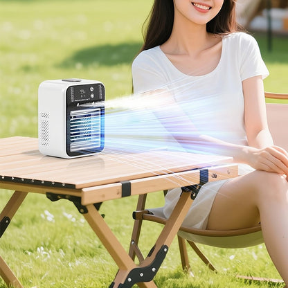 Portable 3-In-1 Cooling Fan with 2-Speed Mist | Bowlift