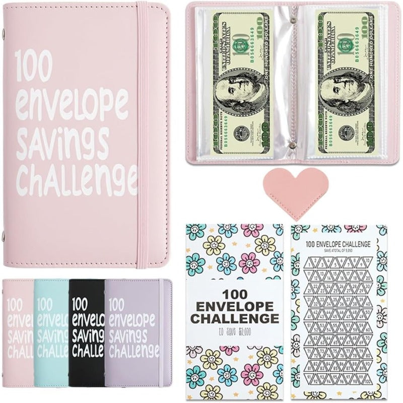 Skanto | 100 Envelope Challenge Savings Binder