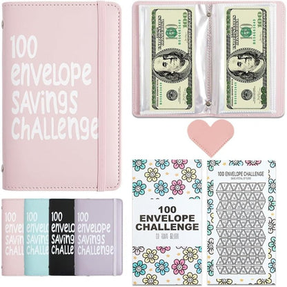 Skanto | 100 Envelope Challenge Savings Binder