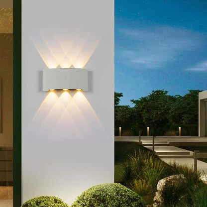 Skanto | Modern White LED Waterproof Wall Lamp