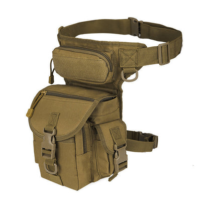 Waterproof tactical nylon waist bag for men, leg bag, travel bag
