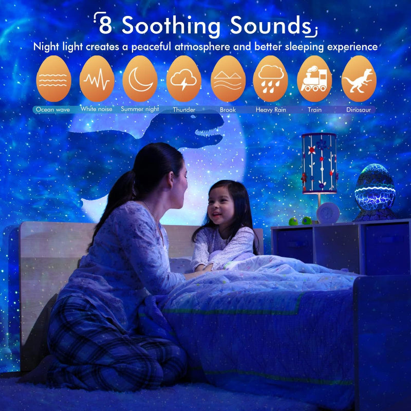 BowLift | 4 In 1 Star and Galaxy Projector with Bluetooth Speaker