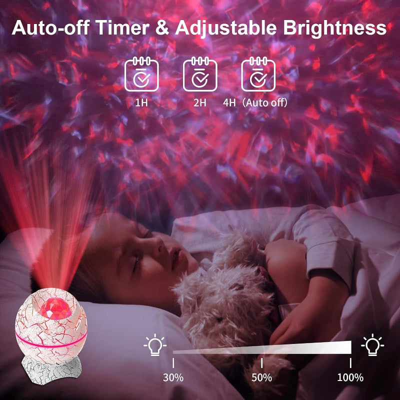 Skanto | 4-in-1 Star and Galaxy Projector with Bluetooth Speaker