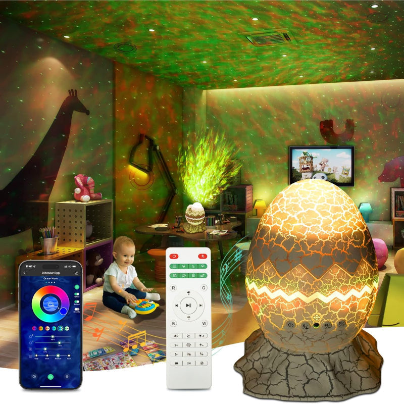 BowLift | 4 In 1 Star and Galaxy Projector with Bluetooth Speaker
