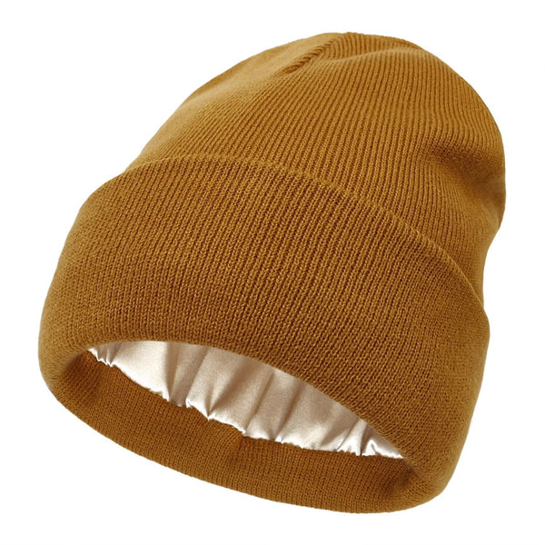 Skanto | Noor Silk Winter Hat – Warm, Hair-Protecting & Elegant