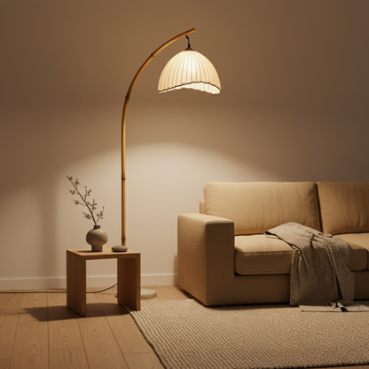 Takumi Natural Bamboo Floor Lamp