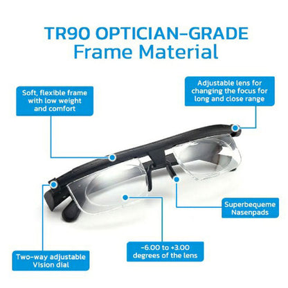 German autofocus glasses