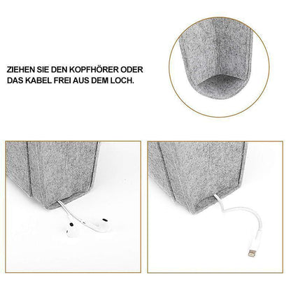 Hanging bag for bedside storage | Karnz