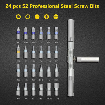BowLift | Ratchet 24-in-1 Screwdriver Set