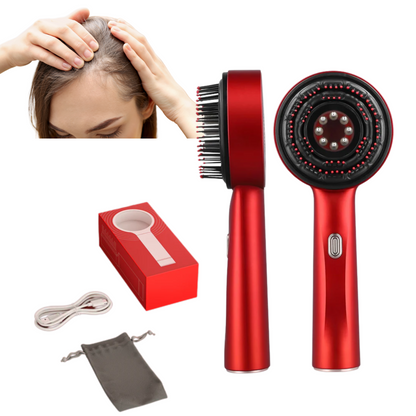 Skanto | Scalp Massage Brush with Red Light Therapy | Promotes Hair Growth & Relieves Scalp Tension for Healthier Hair