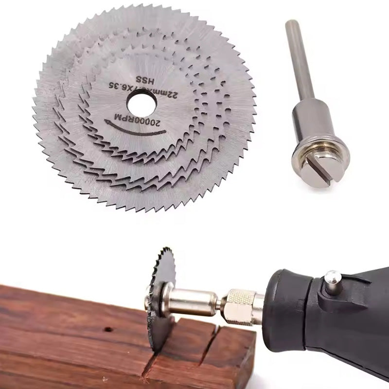 Skanto | Set of 6pcs Metal HSS Circular Saw Blades