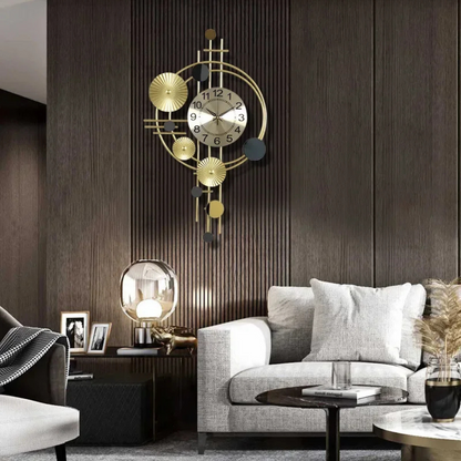 Frendorf | Vornix Large Metal Wall Clock