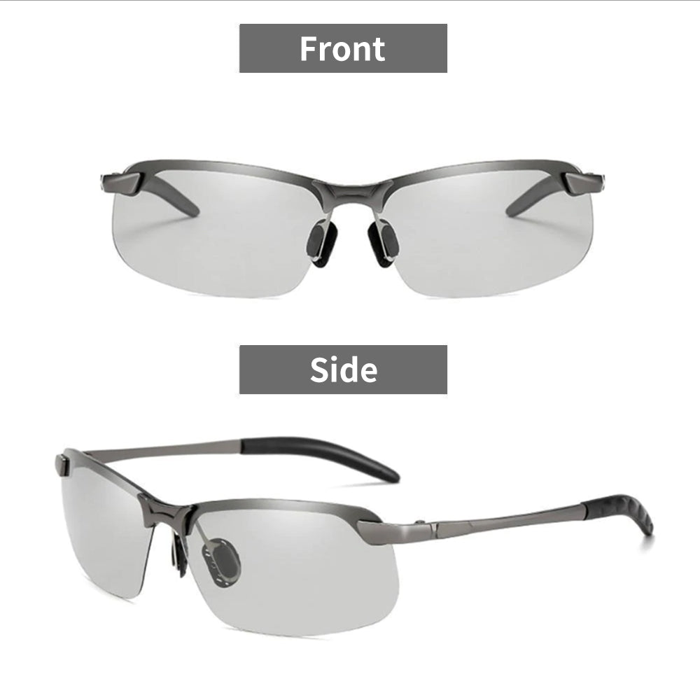 Skanto | Photochromic Sunglasses with Anti-Glare Polarized Lenses