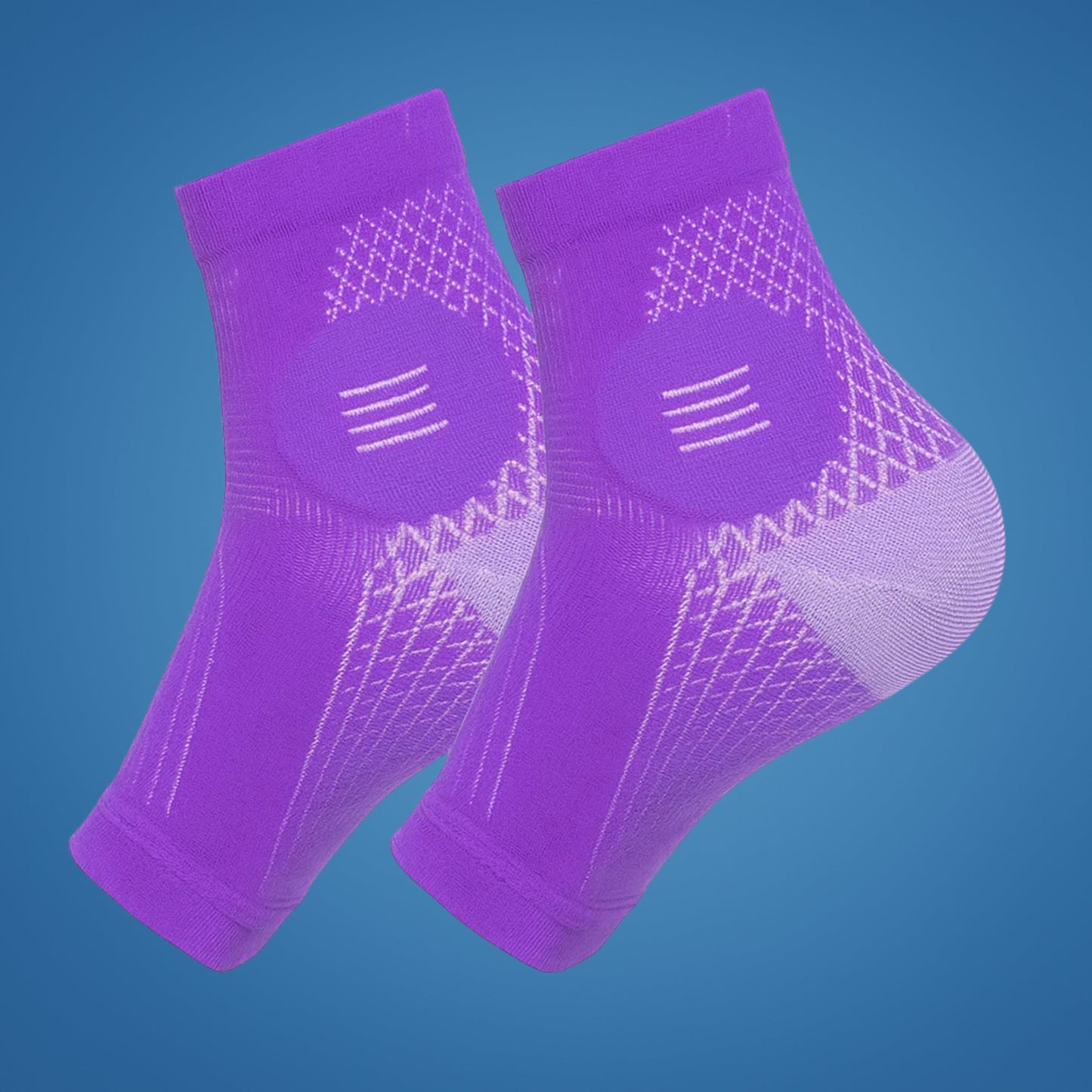Neurowear | Neuropathy Compression Socks – Graduated 20–31 mmHg – Breathable Toeless Design – All‑Day Relief for Swollen Feet Bowlift
