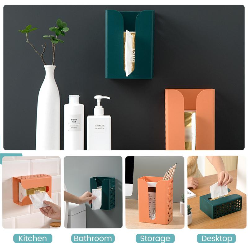 BowLift | Wall-mounted hollow tissue box