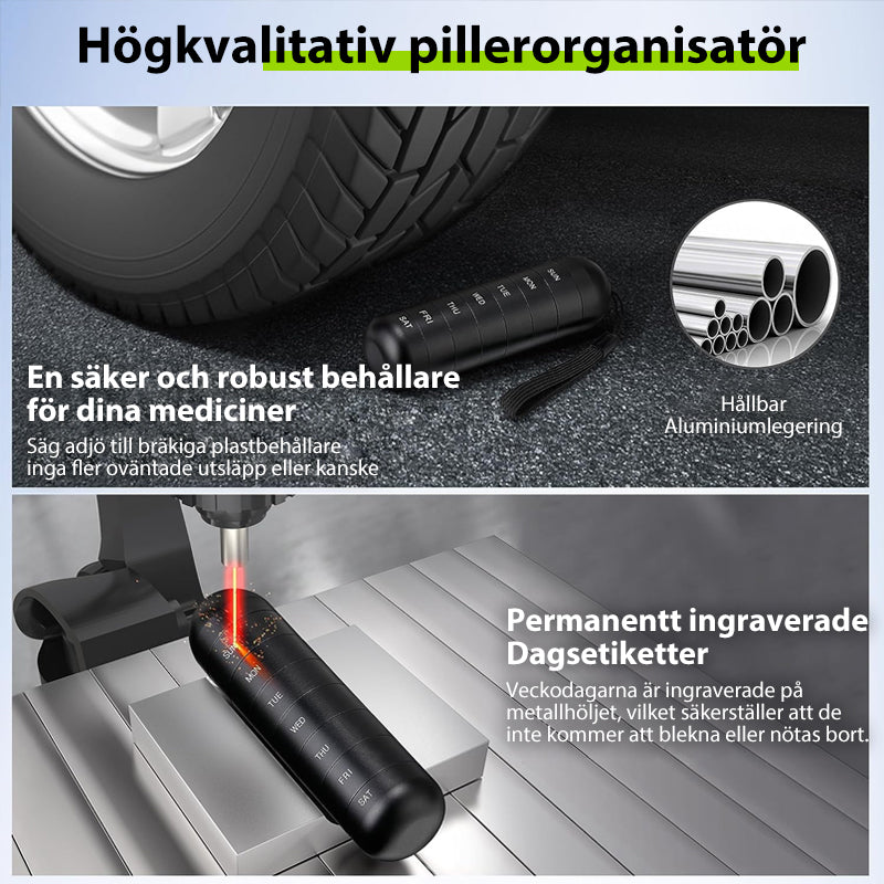 Brehn | 7-day portable pill box for travel