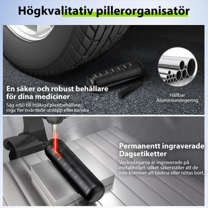 Brehn | 7-day portable pill box for travel