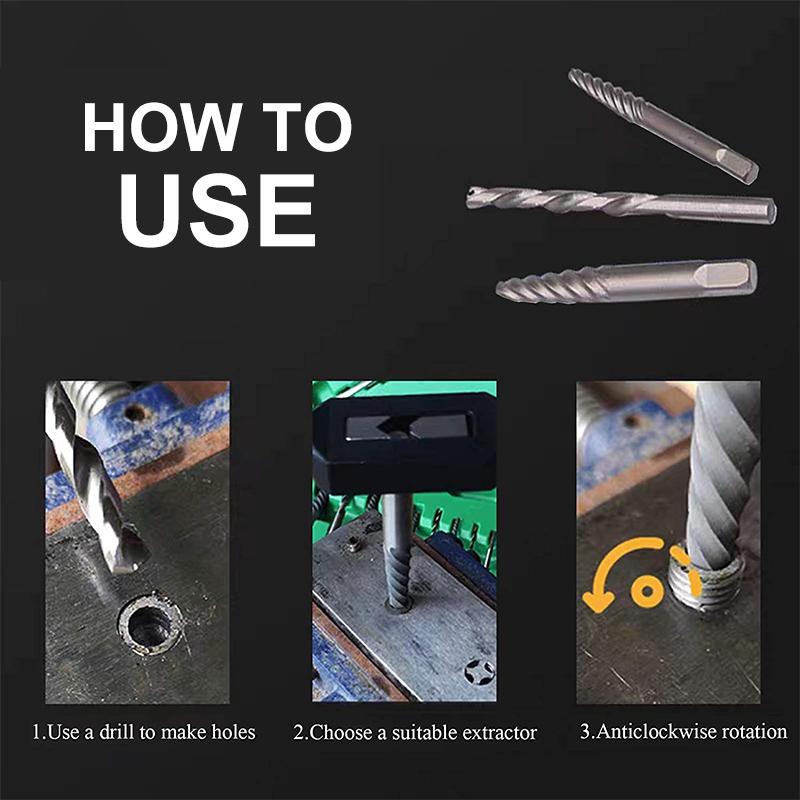 BowLift | Damaged Screw Extractor (11 pieces)