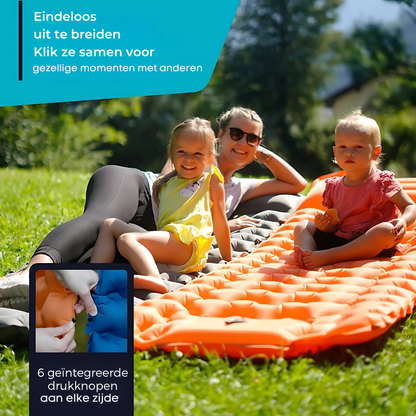 Skanto | AirLite Self-Inflating Sleeping Pad – Lightweight, Compact & 10 cm Thick Comfort