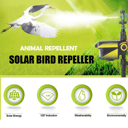 BowLift | Solar Powered Motion Activated Sprinkler for Deer and Garden Pest Deterrent