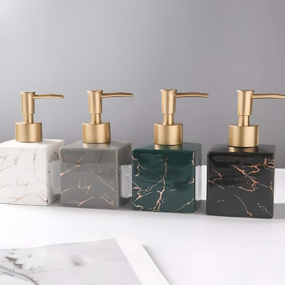 Skanto | Marble Luxe Soap Dispenser
