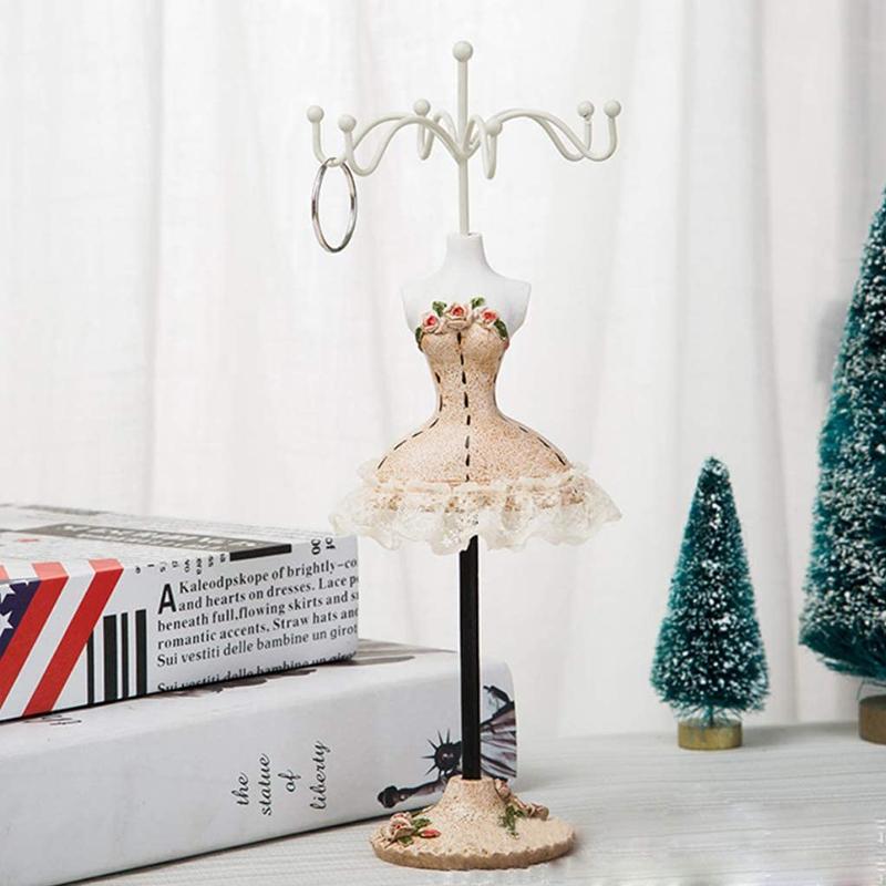 Creative jewelry stand female bust made of resin | Bowlift