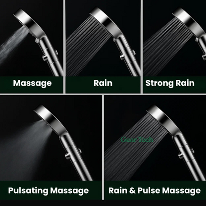 BowLift | PowerFlow™ High Pressure Showerhead | Powerful Showerhead for Maximum Water Pressure