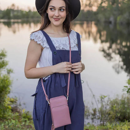 BowLift | Leather Crossbody Phone Bag | Over-the-Shoulder Phone Bag