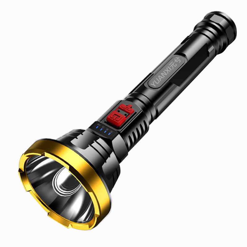 Skanto | 90000LM LED Flashlight – Tactical Spotlight with USB Charging and Super Bright Illumination