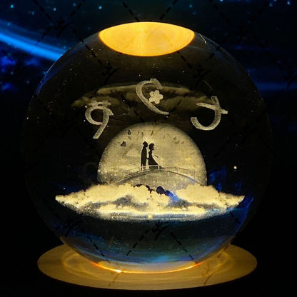 Skanto | Glowing Moon Crystal Ball