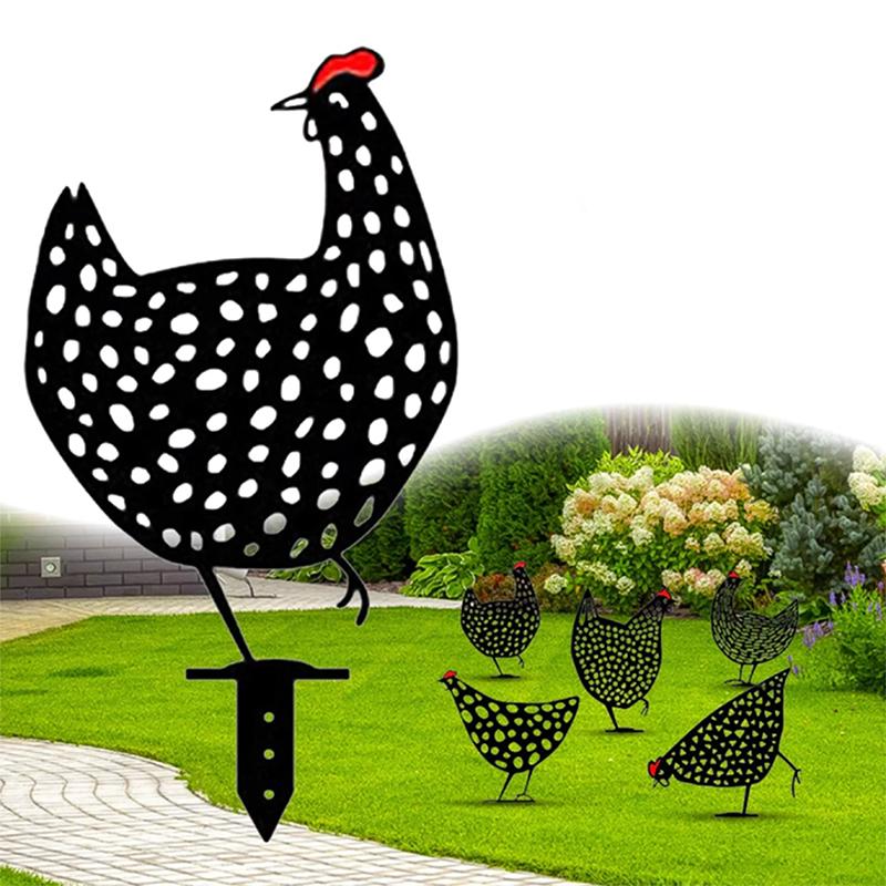 BowLift | Simulated Chicken Ornament for the Garden