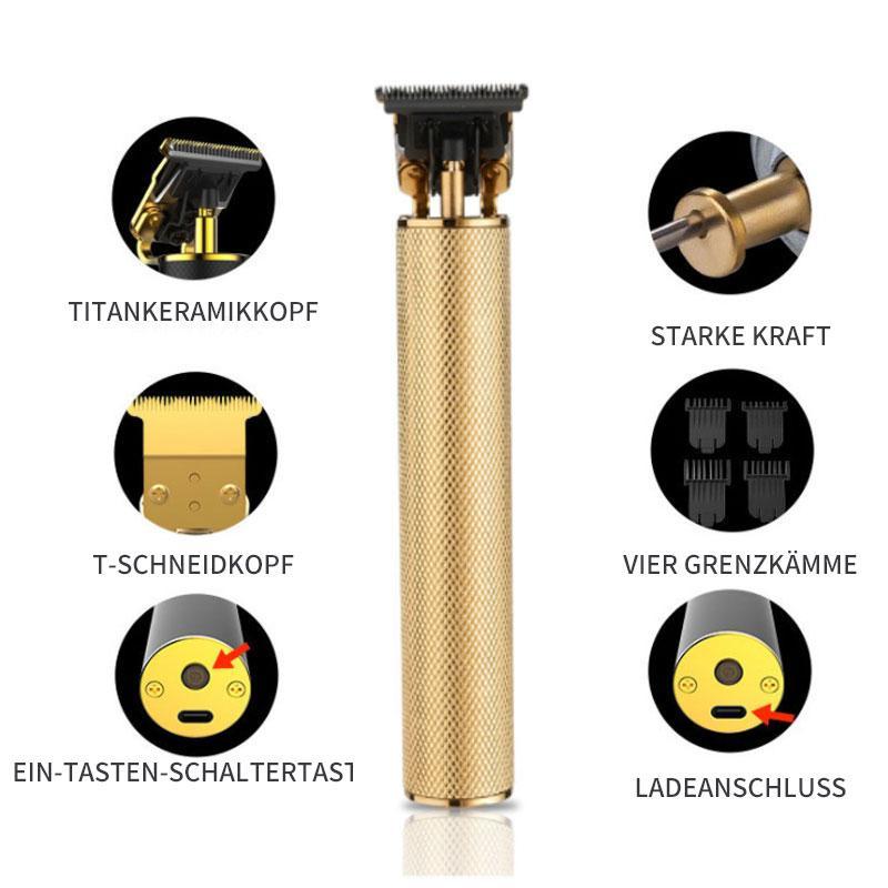 Skanto | Vintage Oil Head Gradient Engraving Electric Hair Clipper