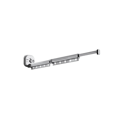 Wall-Mounted Foldable Clothes Drying Rack with Suction Cup | Bowlift
