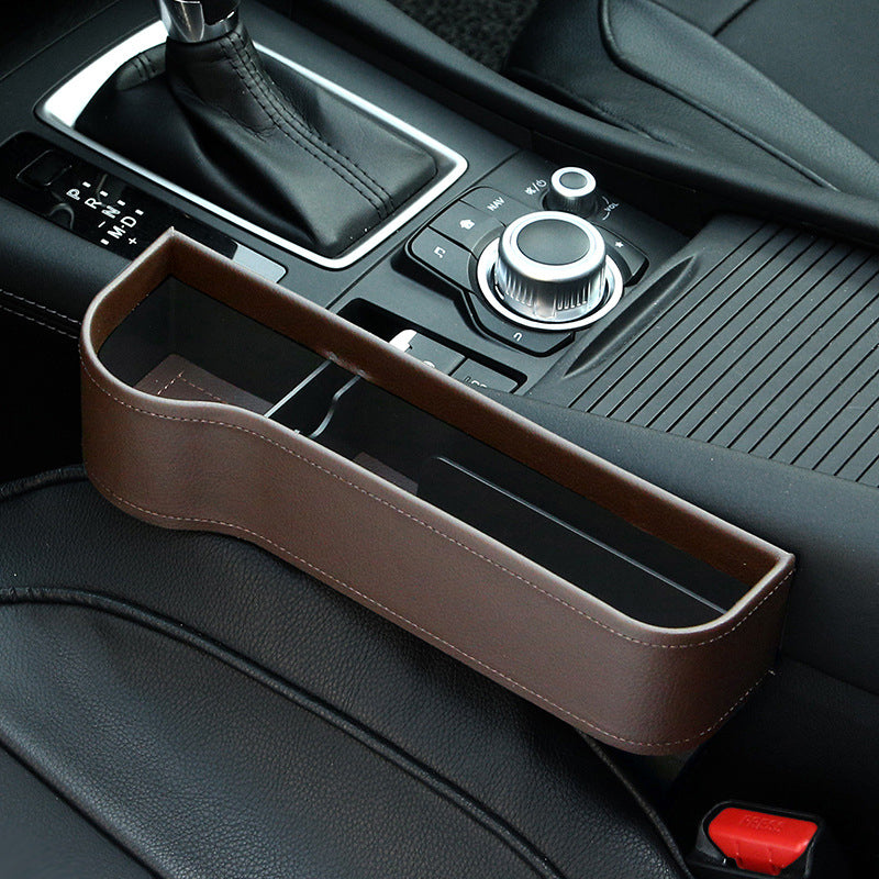 Multifunctional storage box for car seats